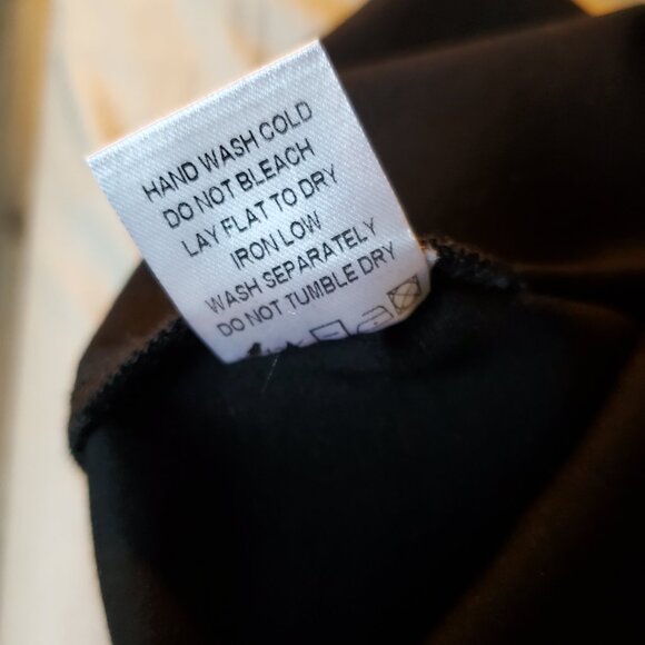 SUPERDOWN | Bodycon Nia Side Slit Mesh Long Sleeves Black Mini Dress (Size L) - Picture 10 of 11